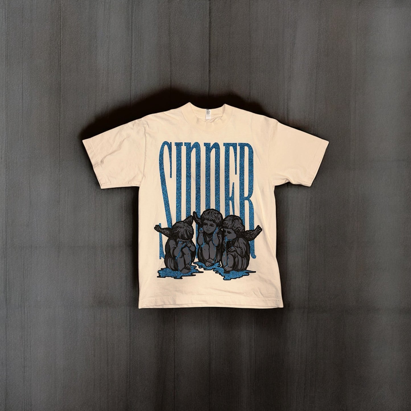 Candy Blue SINNER Shirt